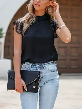 Блуза Milan Kiss, черный