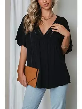 Блуза Milan Kiss, черный