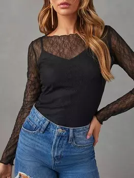 Блуза Milan Kiss, черный