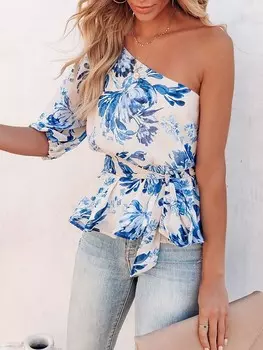 Блуза Milan Kiss, цвет creme/blau