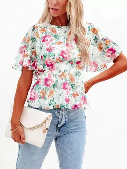 Блуза Milan Kiss, цвет creme/rosa