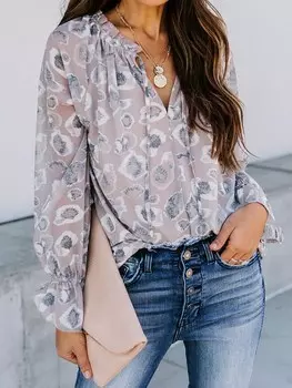 Блуза Milan Kiss, цвет grau/bunt