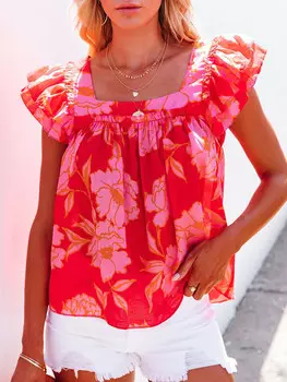 Блуза Milan Kiss, цвет rot/rosa