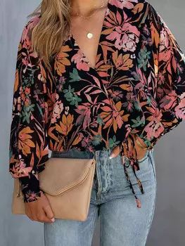 Блуза Milan Kiss, цвет schwarz/bunt