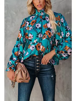 Блуза Milan Kiss, цвет trkis/bunt