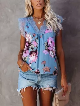 Блуза Milan Kiss, голубой