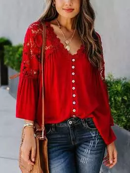 Блуза Milan Kiss, красный