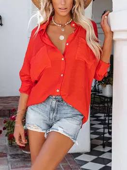 Блуза Milan Kiss, красный