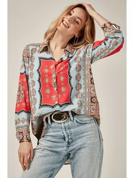 Блуза Milan Kiss, красочный