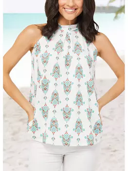 Блуза Milan Kiss ntop, цвет wei/trkis