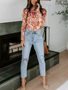 Блуза Milan Kiss, оранжевый