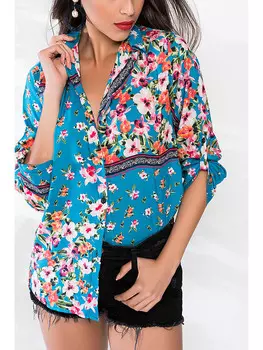 Блуза Milan Kiss, синий