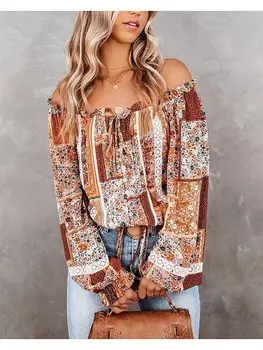 Блуза Milan Kiss, светло-коричневый