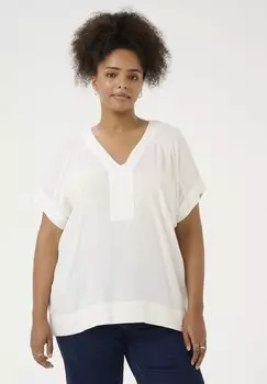 Блуза MILLE WING Kaffe Curve, молочный