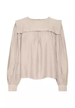 Блуза MIMIKB Karen by Simonsen, песочный