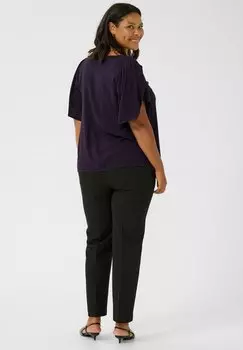 Блуза MINNA Kaffe Curve, фиолетовый