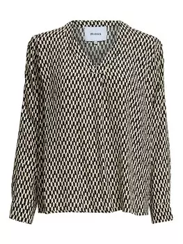 Блуза minus Lasina, бежевый