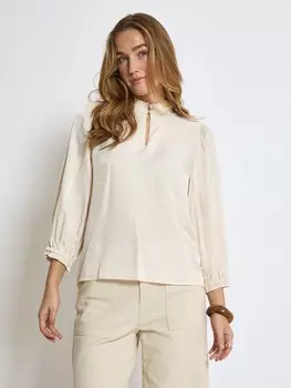 Блуза minus Velly, бежевый