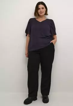 Блуза MIRANA Kaffe Curve, фиолетовый