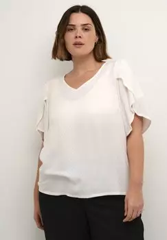 Блуза MIRANA Kaffe Curve, молочный
