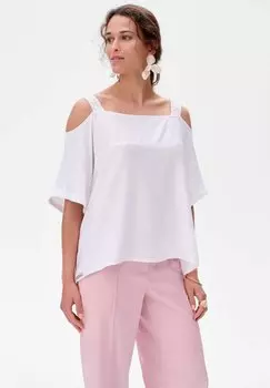 Блуза MIRI blue shadow, белый