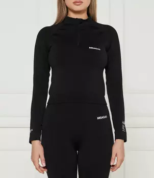 Блуза MISAGA Slim Fit, черный