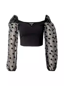 Блуза Miss Selfridge, черный