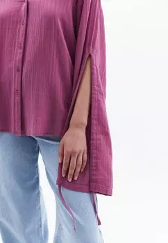 Блуза MIT ARMELDETAILS OXXO, фиолетовый