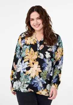 Блуза MIT BLUMEND Zizzi, желтый