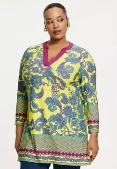 Блуза MIT DRUCK YOEK, черный