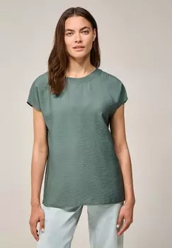 Блуза MIT FEINER STRUKTUR Cecil, зеленый