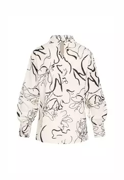 Блуза MIT GRAFIK PRINT Cloud 5ive, бежевый