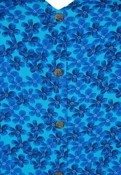 Блуза MIT KNPFEN Zizzi, синий