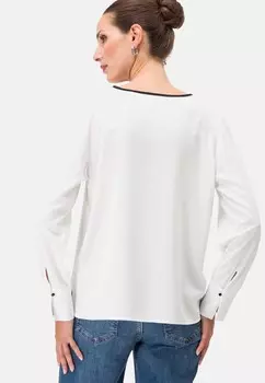 Блуза MIT KONTRASTPASPEL zero, белый