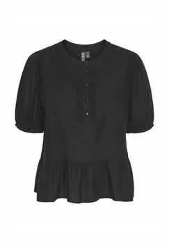 Блуза MIT KURZEN RMELN PCPIA Pieces, черный