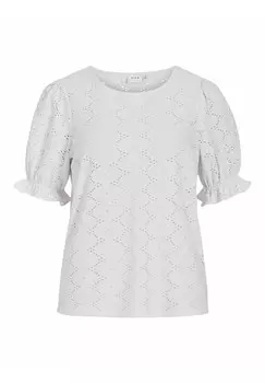 Блуза MIT KURZEN VILA, кремовый