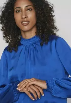 Блуза MIT LANGEN RMELN VILA, синий