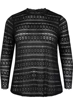 Блуза MIT LANGEN RMELN Zizzi, черный