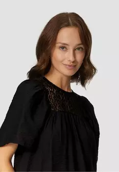 Блуза MIT LEO QS, черный