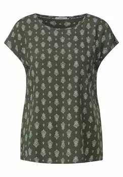 Блуза MIT MINIMALPRINT Cecil, цвет Mottled Beige