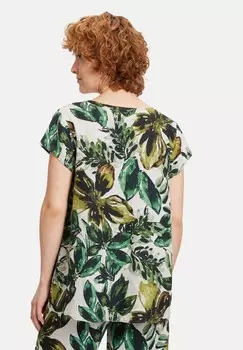 Блуза MIT MUSTER Cartoon, белый