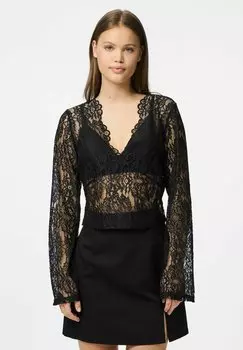 Блуза MIT PCAMINA Pieces, черный