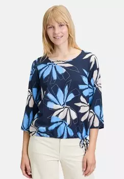 Блуза MIT PRINT Betty & Co, синий