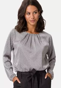 Блуза MIT PRINT zero, кремовый