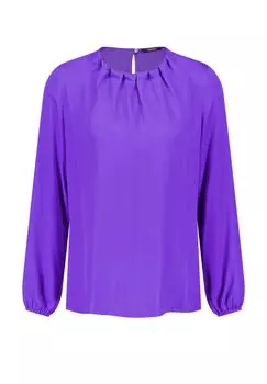Блуза MIT RAFFUNG AM AUSSCHNITT Taifun, фиолетовый