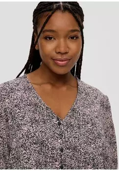 Блуза MIT RAFFUNG QS, светло-розовый