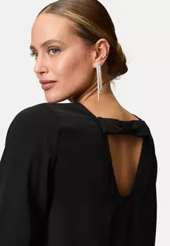 Блуза MIT RCKENAUSSCHNITT zero, черный