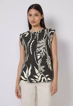 Блуза MIT RSCHEN Street One Studio, черный