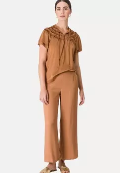 Блуза MIT RSCHEN zero, коричневый