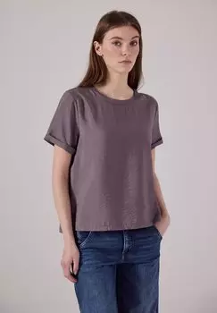 Блуза MIT SCHLITZEN - Basic T-shirt Street One Studio, светло-розовый